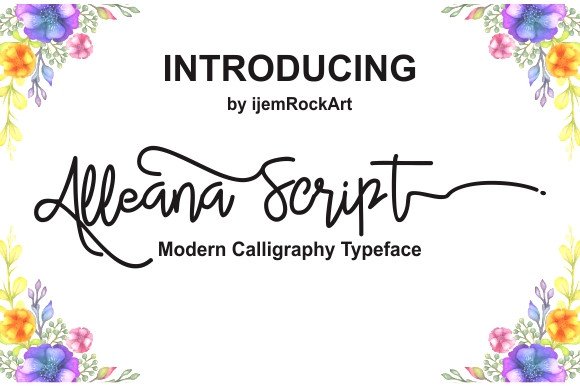 Alleana Script: The Modern Typeface for Editorial Design
