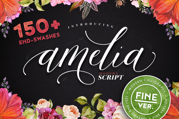 Amelia Script: The Perfect Typeface for Elegant Web Design