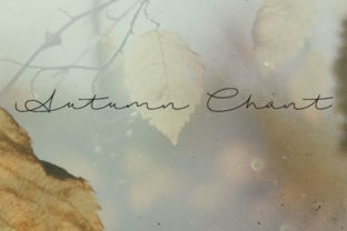 Autumn Chant: The Perfect Handwritten Font for Crafters and Sellers