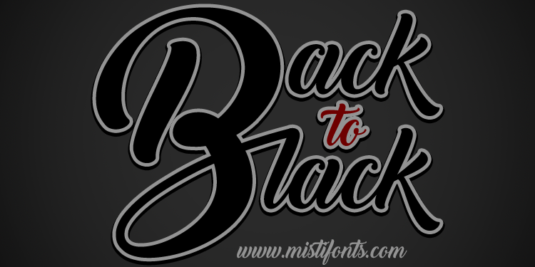 Back to Black Typeface: A Web Designer's Review