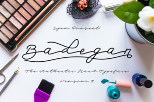 Badegan Script: A Modern Typeface for Authentic Brand Identity