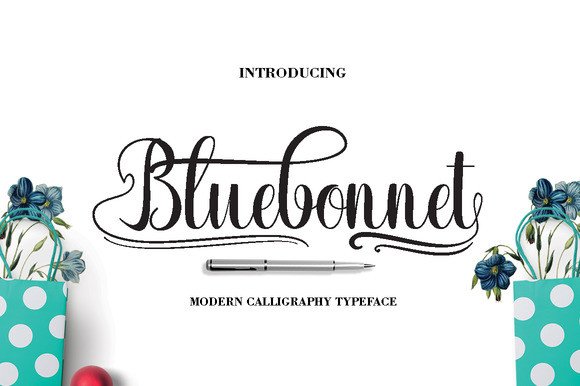 Bluebonnet: The Script Typeface That Elevates Campaign Visuals