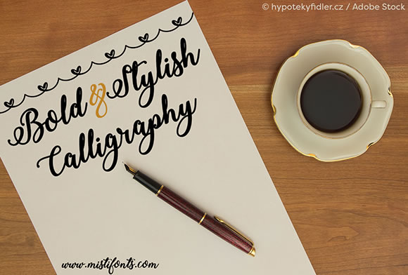 Bold Stylish Calligraphy: The Premium Typeface for Scroll-Stopping Brand Content