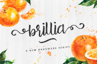 Brillia Script: The Handwritten Typeface for Authentic Branding