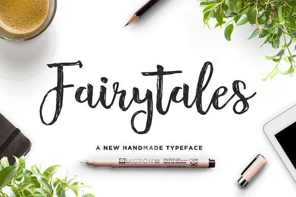 Fairytales Script: The Perfect Handmade Typeface for Creative Makers