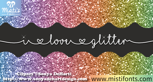 I Love Glitter: The Creative Typeface for Standout Campaigns