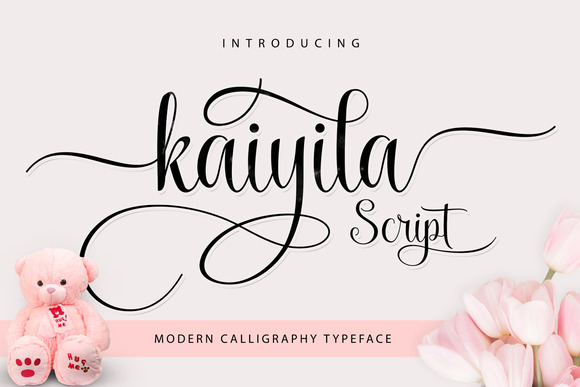 Kaiyila Script: The Modern Typeface for Handmade Brands