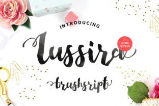 Lussira Brushscript: A Hand-Painted Typeface for Authentic Brand Identity