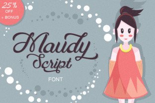 Maudy Script: A Modern Brush Typeface for Authentic Branding