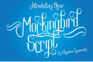 Mockingbird Script: The Perfect Typeface for Handmade Creations