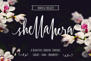 Shellahera Script: A Handwritten Typeface for Modern Editorial Design