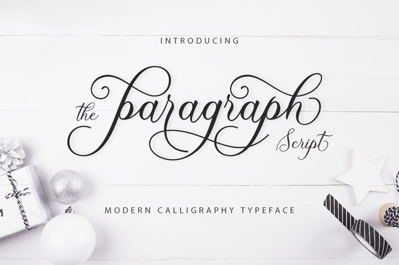 The Paragraph Script: A Premium Typeface for Authentic Brand Identity