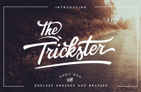The Trickster: A Premium Script Font for Dynamic Campaigns