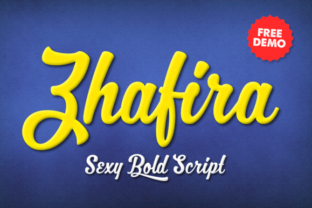 Zhafira Script: The Premium Typeface That Elevates Campaign Design